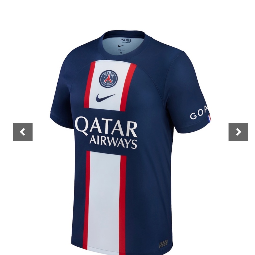 PSG Messi Nike authentic jersey. Size medium
